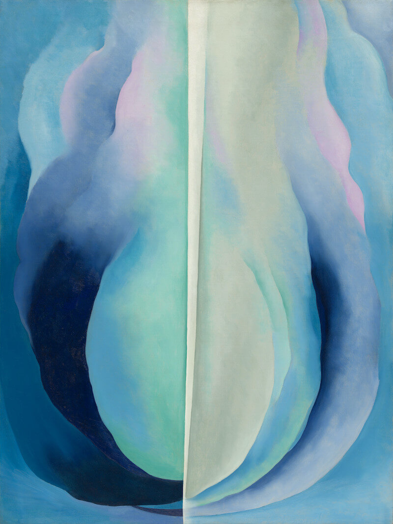 Georgia O'Keeffe, Abstraction Blue